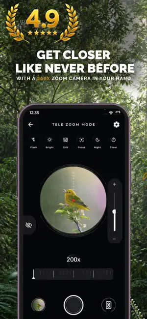 Super Zoom Telescope Camera HD screenshot 1