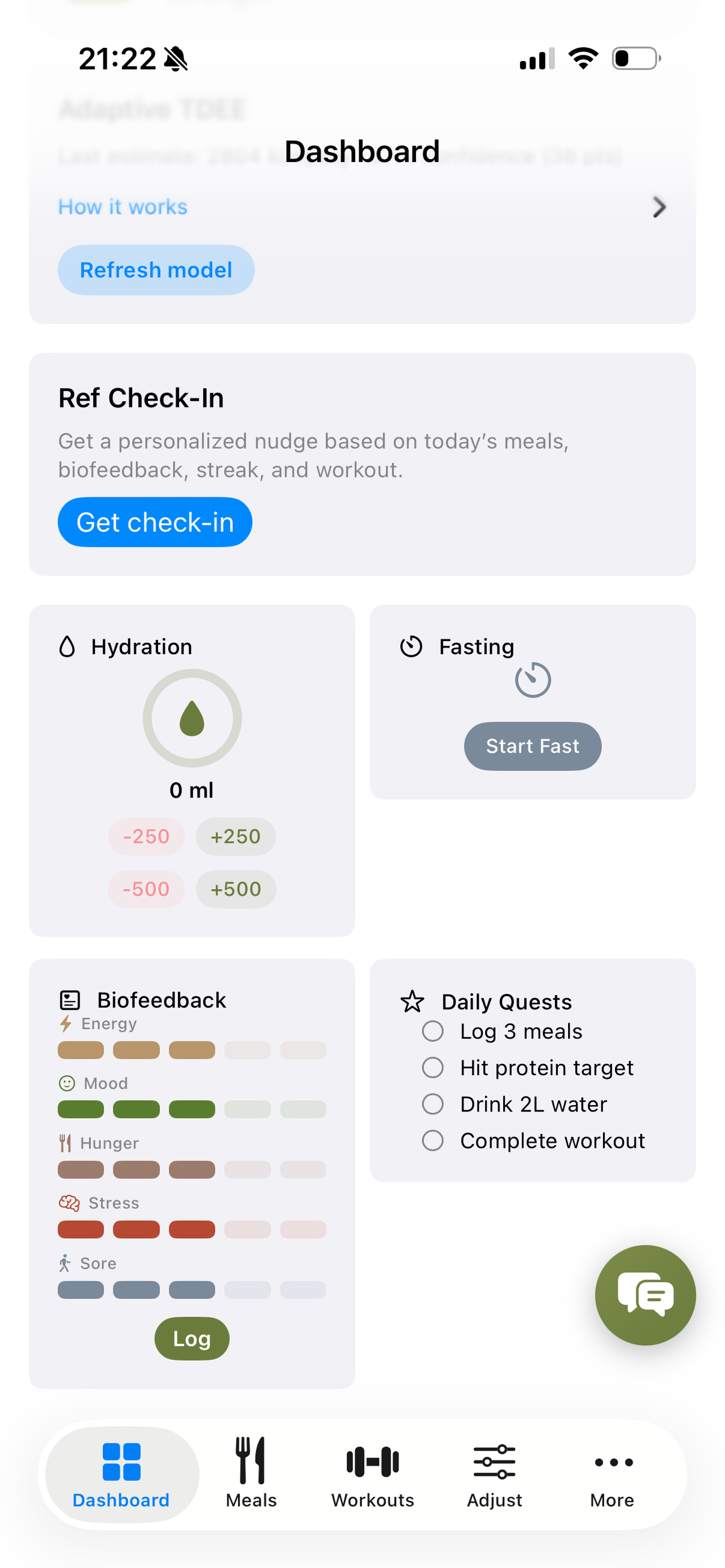 Refactor: Body Recomposition screenshot 3