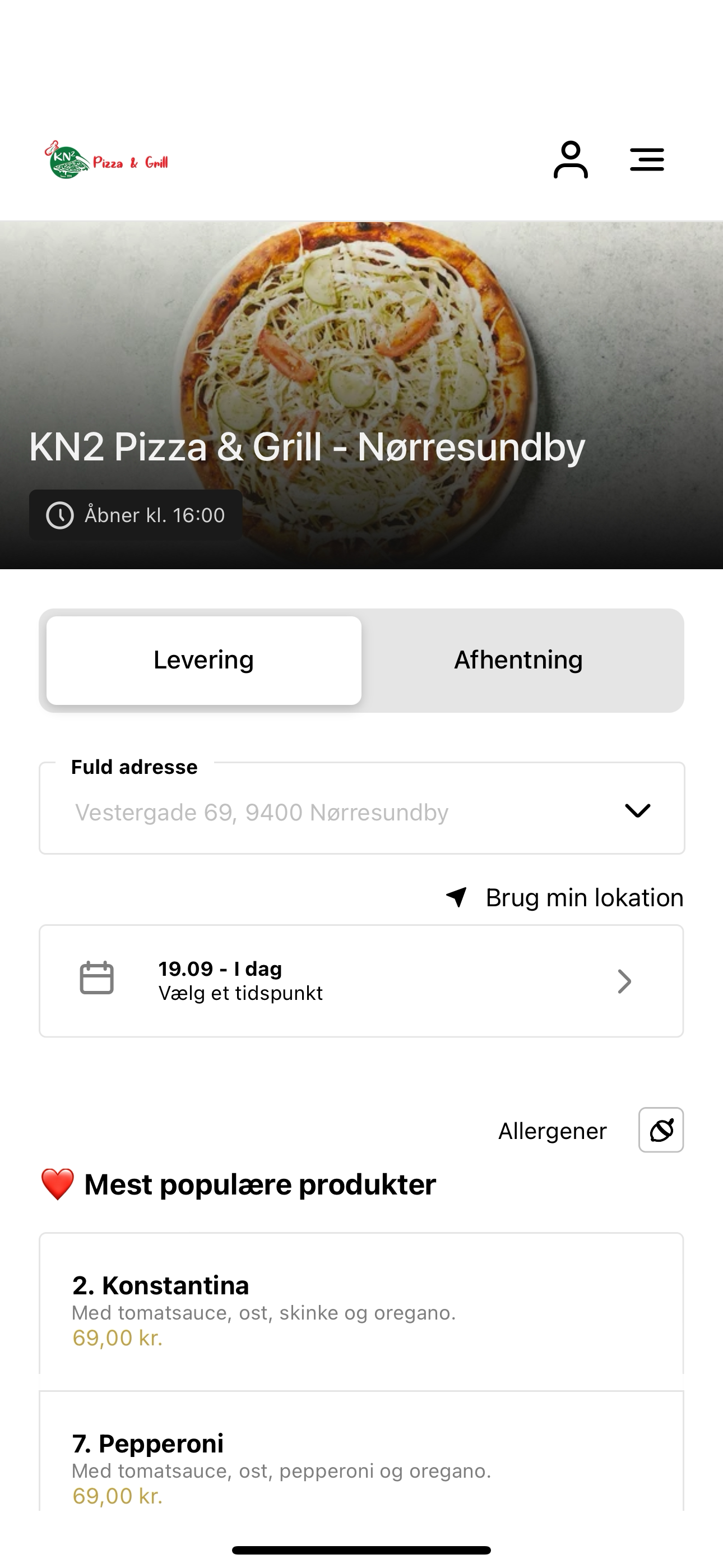 KN2 Pizza & Grill screenshot 3