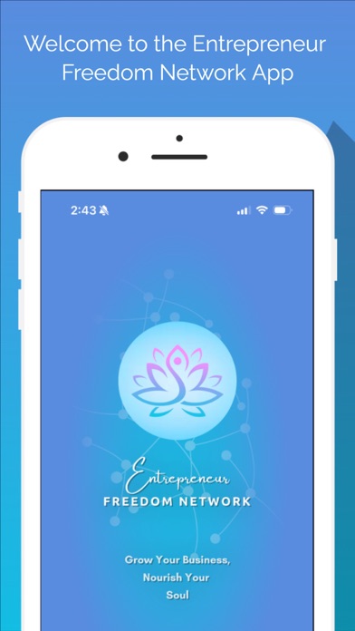 Entrepreneur Freedom Network Screenshot