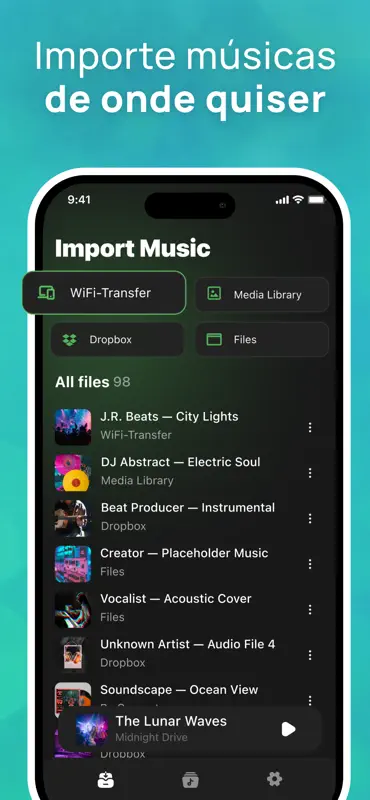 Música Offline - Tocador MP3 screenshot 4 of 5