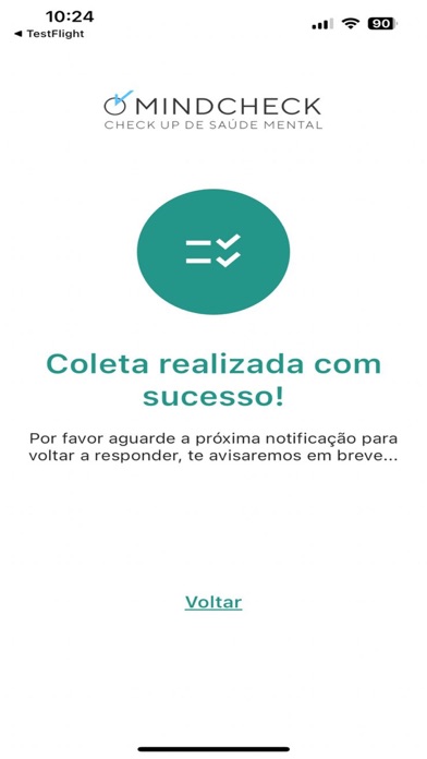 MINDCHECK iPhone screenshot