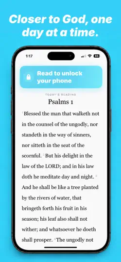 Screenshot von Scripture First: Bible Lock auf dem iPhone 4