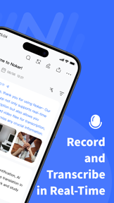 Noker Transcribe Voice to Text screenshot