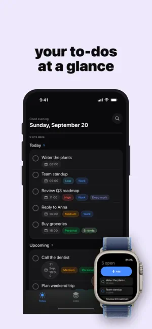 To Do List: Smart Tasks & AI screenshot 1