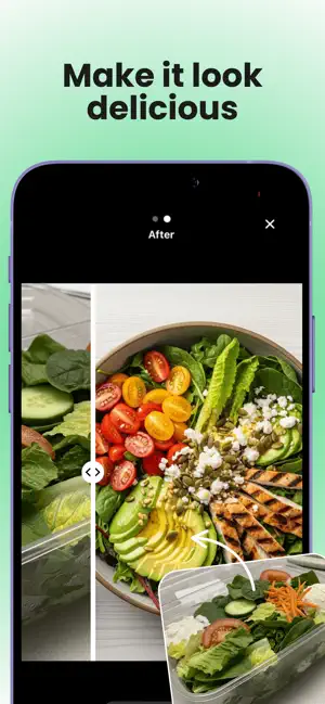 Foody: AI Food Photo Enhancer screenshot 1