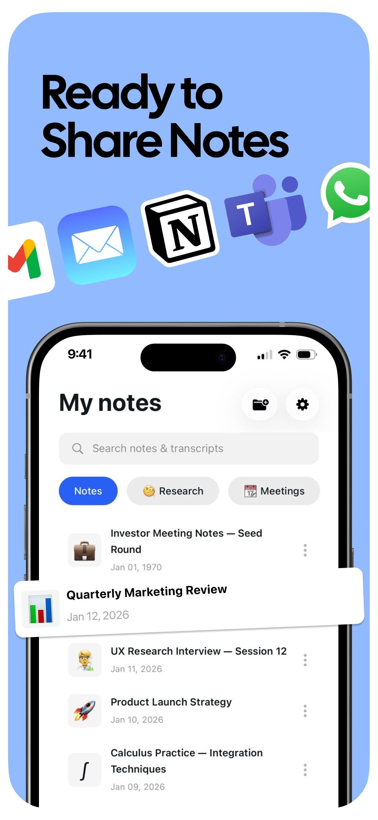 Notewave - AI Note Taker