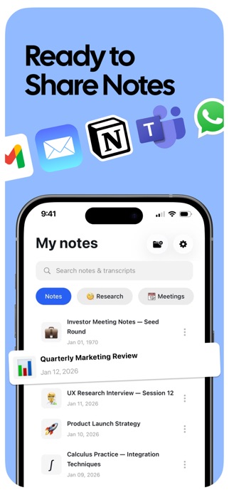 Notewave - AI Note Taker Screenshot 6 of 6