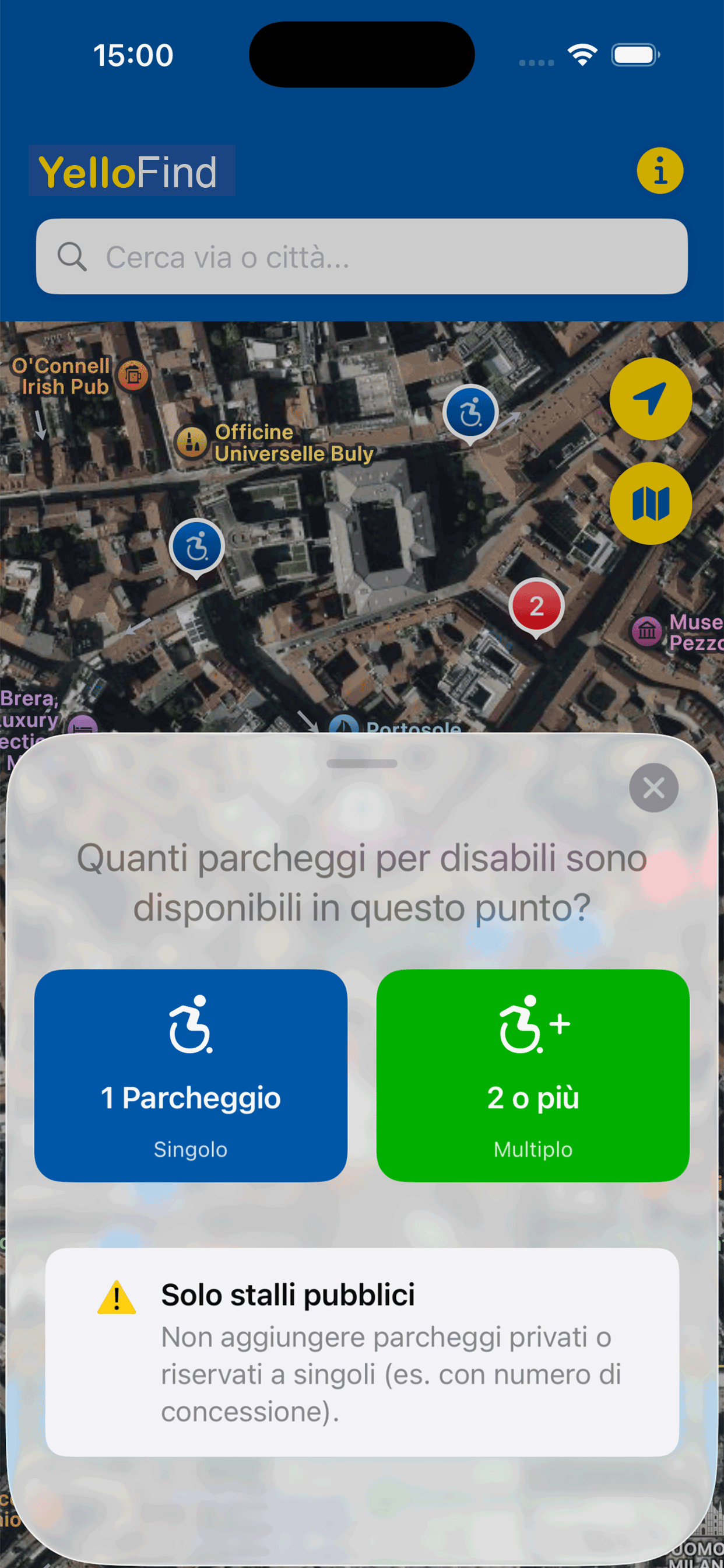 YelloFind screenshot 2
