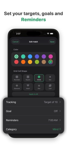 Habit Tracker: Habitlist Screenshot 5 of 7