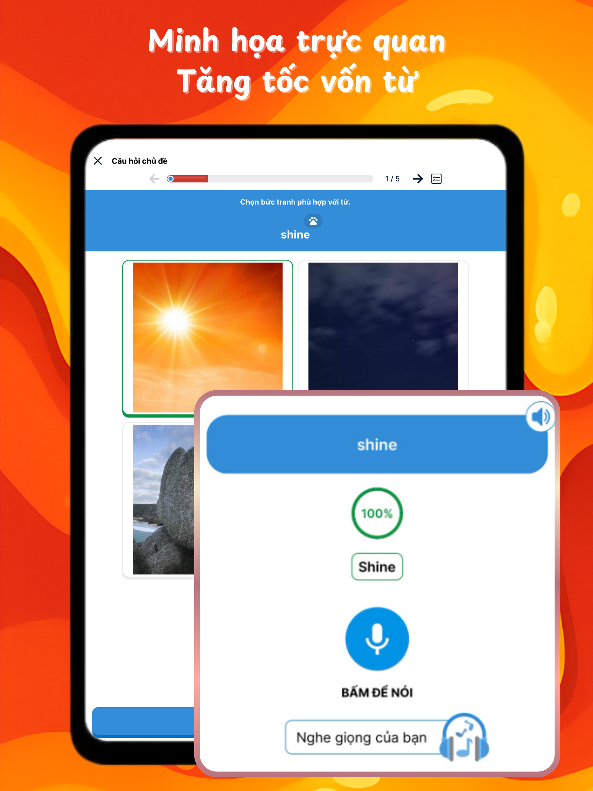 RubeeShine - Học tiếng Anh screenshot 11