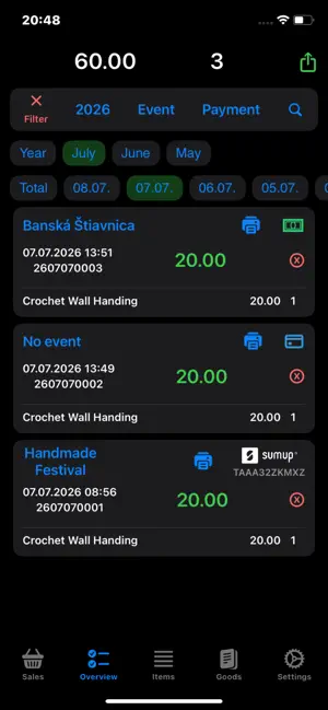 Market – Sales Tracker screenshot 2