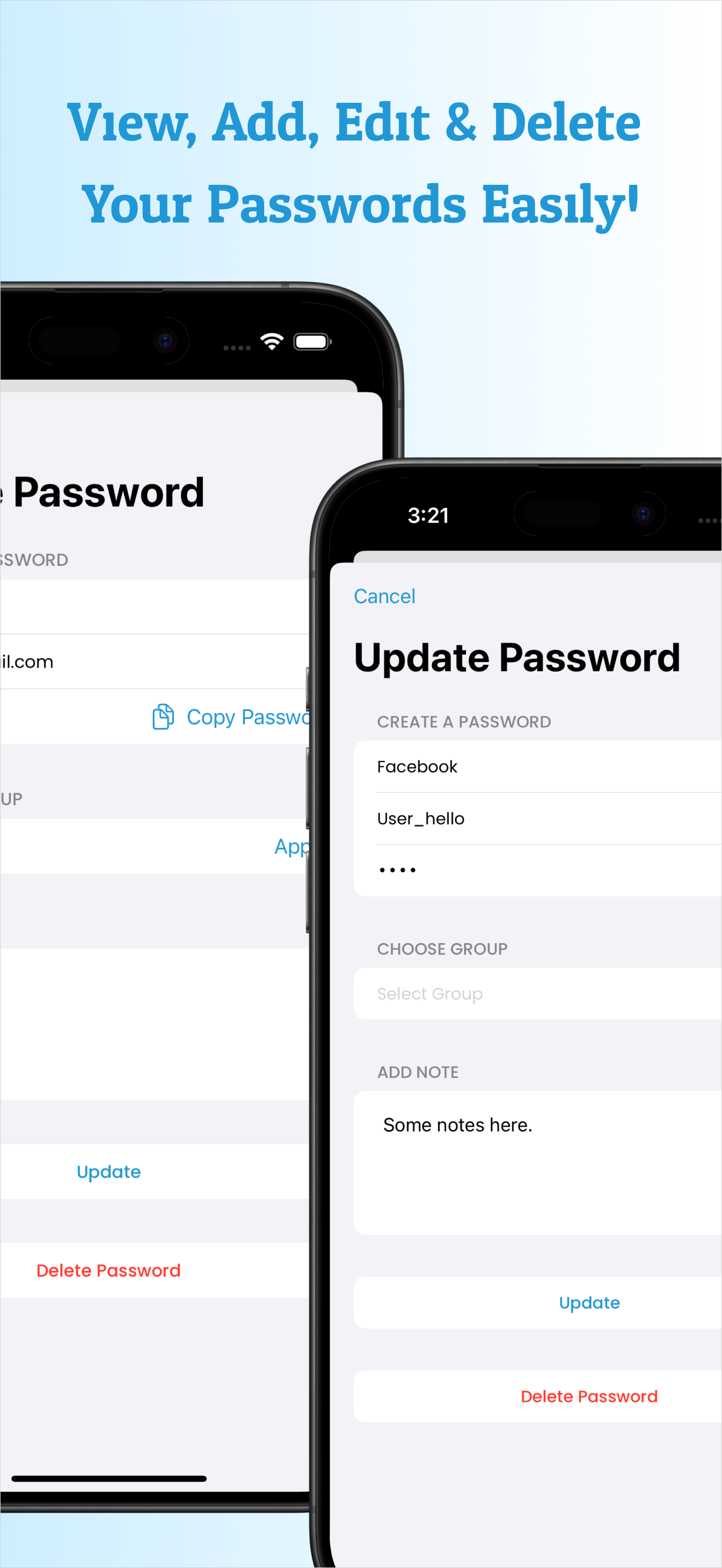Password Manager – SecureVault screenshot 3