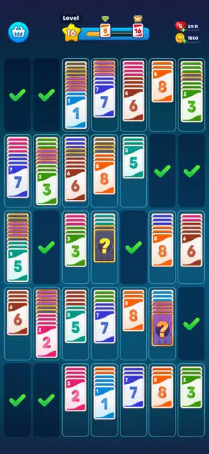 Solitaire Stack Sort screenshot 6