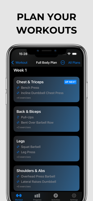 ‎Fit Records: Gym Workout Log Screenshot