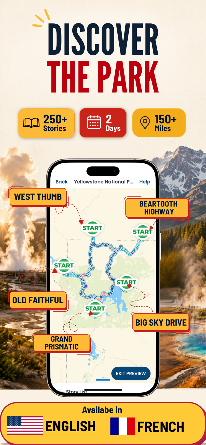 Yellowstone Audio Tour Guide screenshot 2