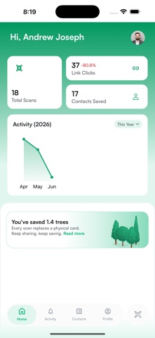 bCard Online screenshot