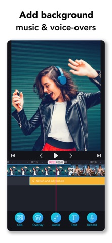 Capture d'écran 2 de ClipIt - Video Maker & Editor