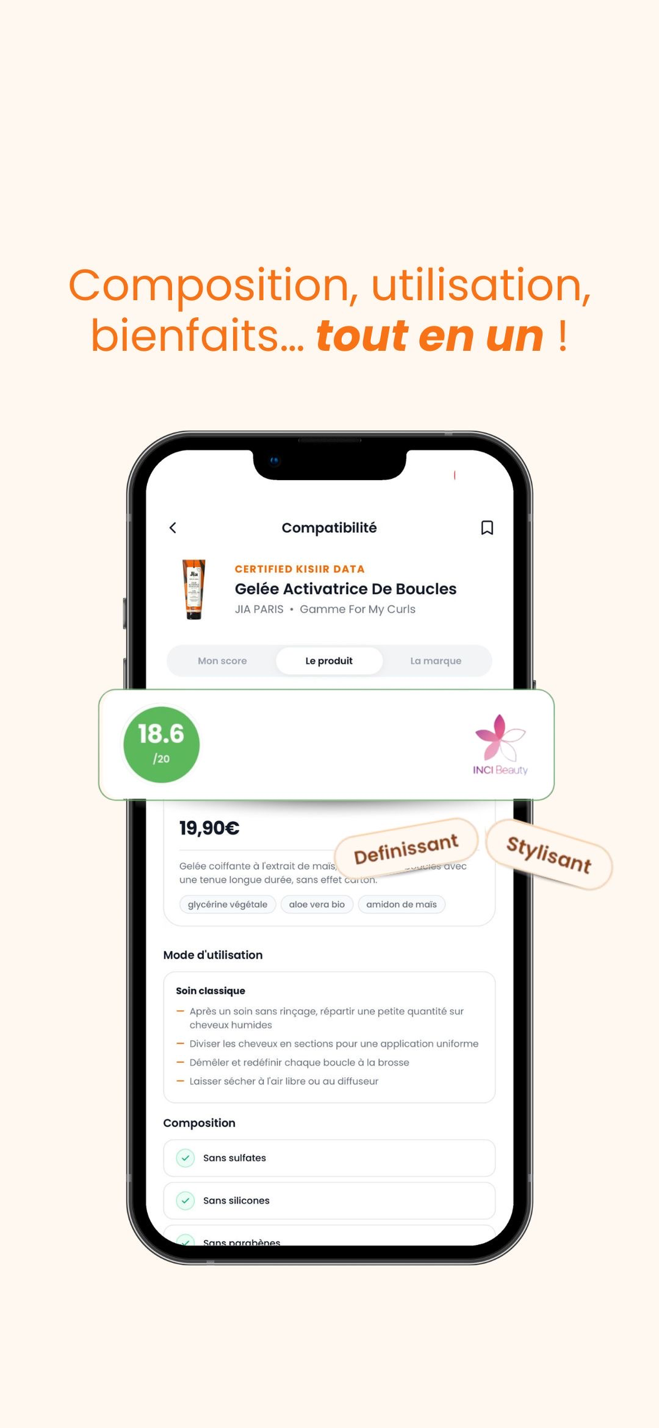 Kisiir : Scan Produit Cheveux screenshot 5
