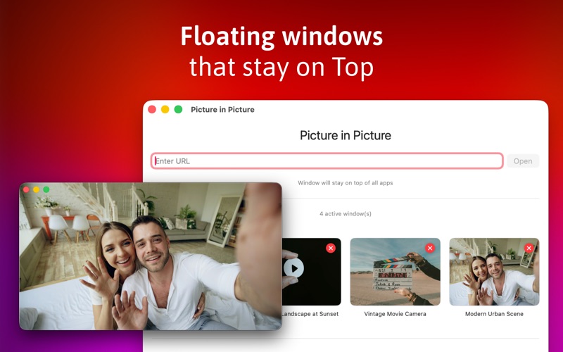 Picture in Picture iPhone screenshot