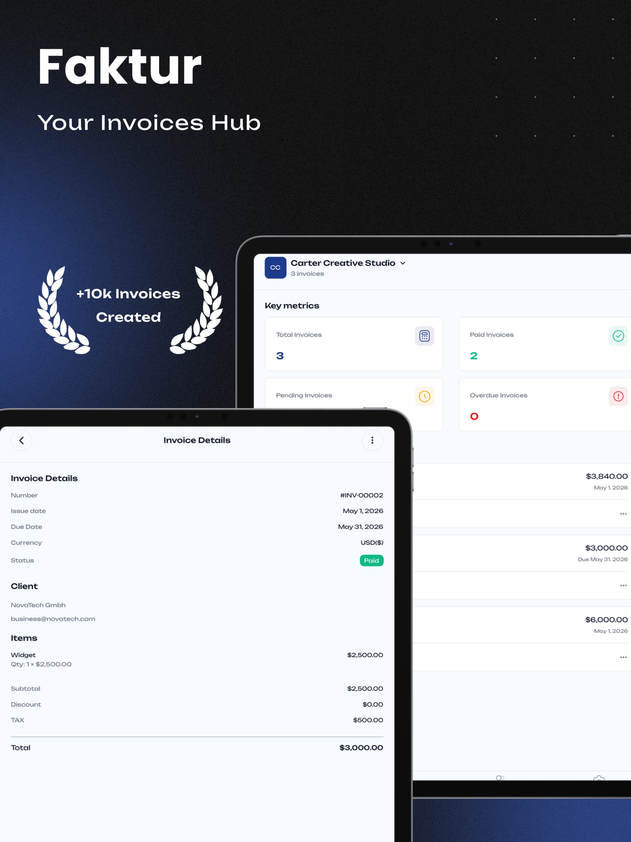 Faktur: Invoice Maker