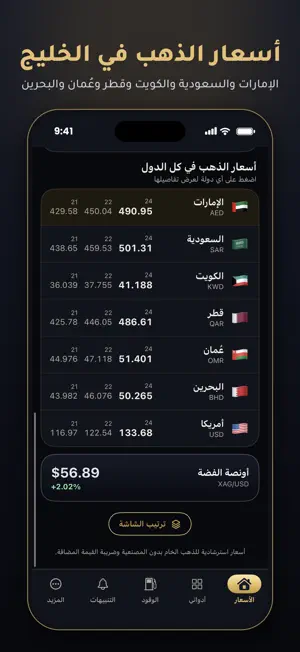 اسعار الذهب مباشر screenshot 4