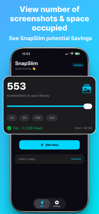 SnapSlim: Screenshot Cleaner Screenshot 3 of 3