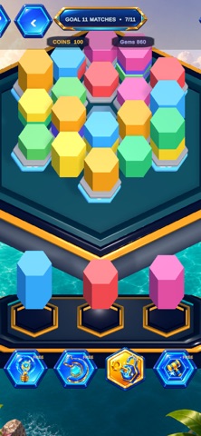 Hexa Sort: Island Restore Screenshot 2 of 3