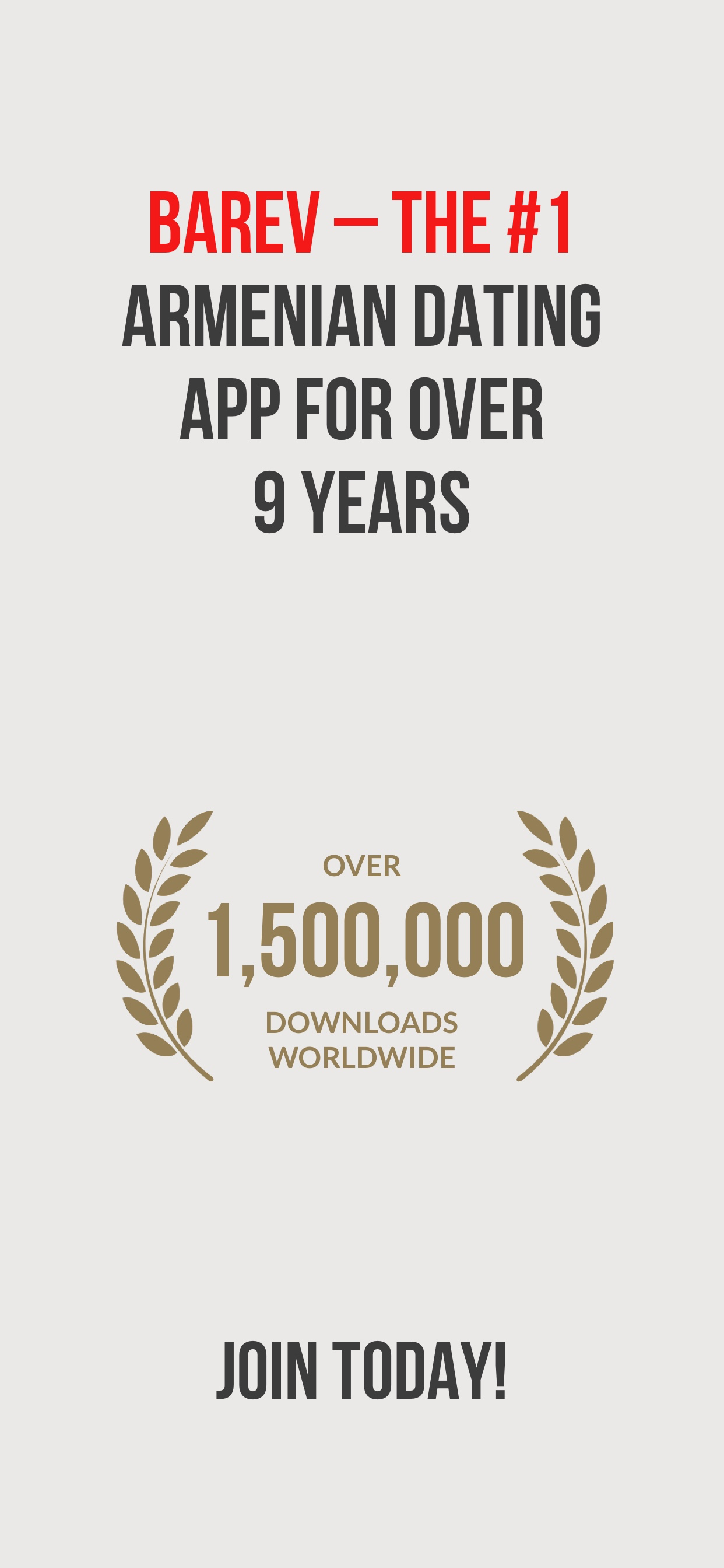 Barev — Armenian Dating