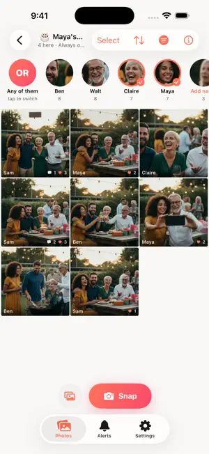 GroupSnap - Event Photos screenshot 2