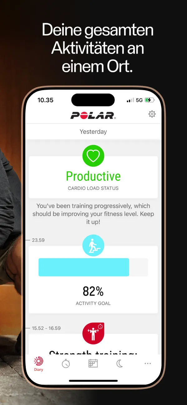 Polar Flow Screenshot 2