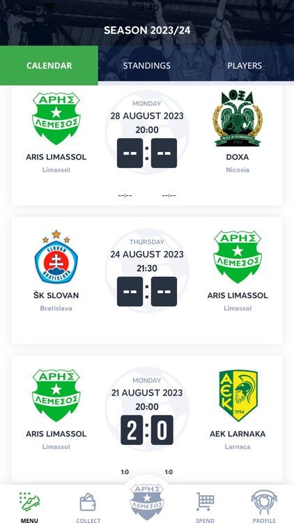 ARIS Limassol Official App