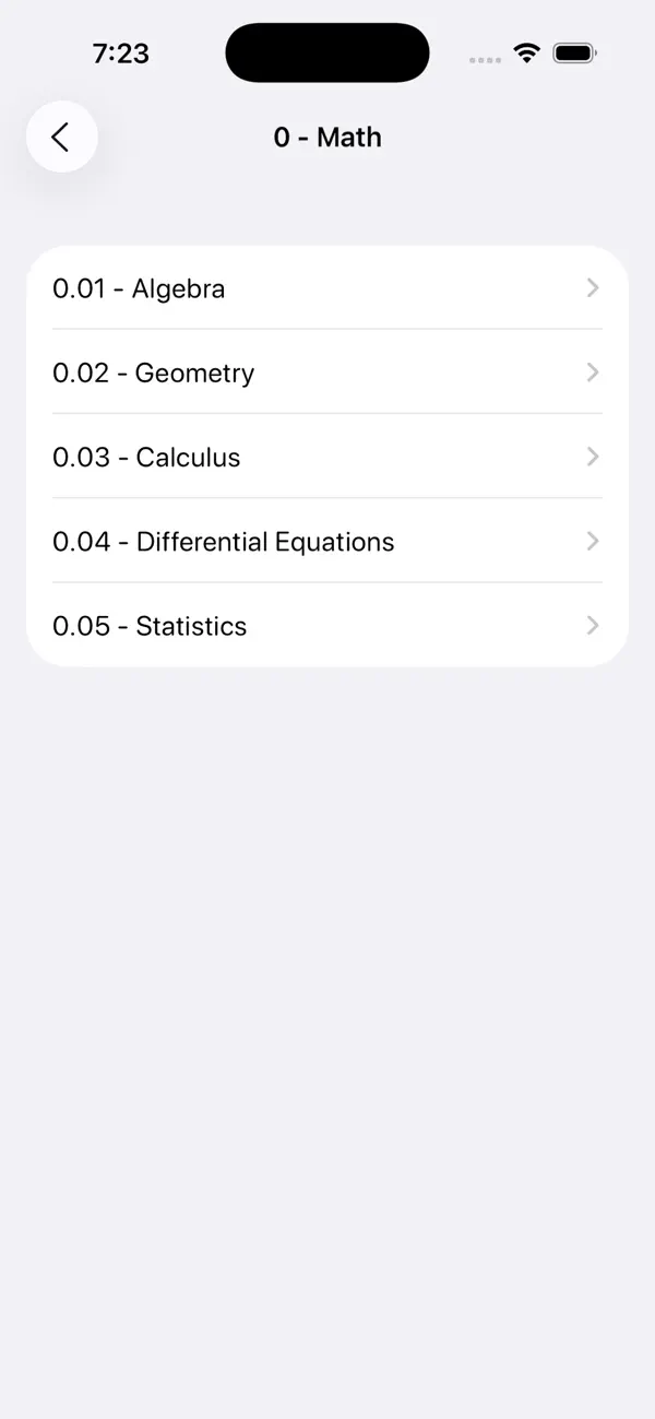#2. Equation Sheets (iOS) 由: Josh's Software LLC
