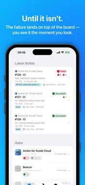Andon for Xcode Cloud screenshot 2