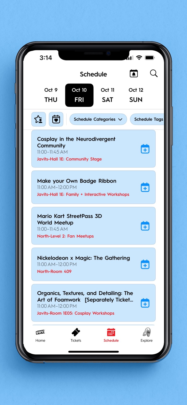 New York Comic Con 2025 iphone screenshot 4
