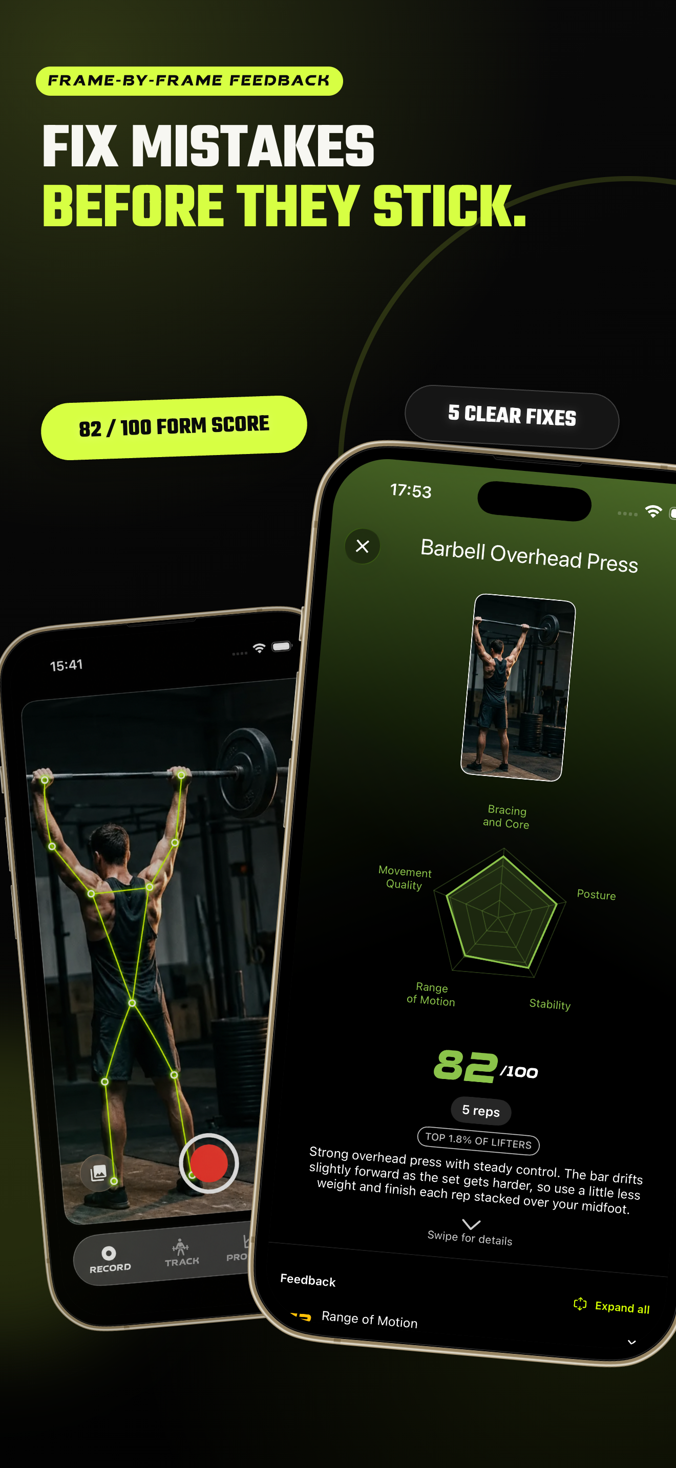 Gymscore - AI Fitness Coach screenshot 3