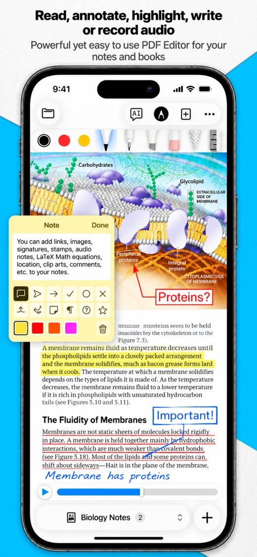 Notes Writer: PDF, Voice, AI screenshot 2