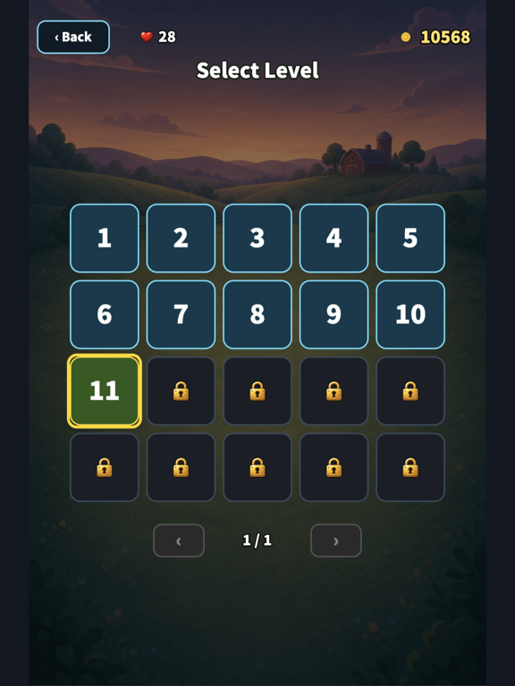 Tasty Farm: Match 3 Cooking iPad screenshot
