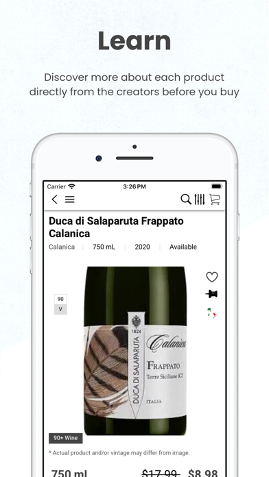 Central Wine Merchants Screenshot
