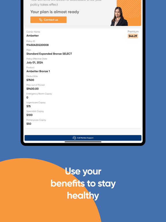 Cozmo Health iPad screenshot 3 - Medical app