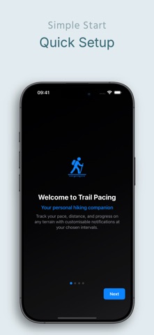 Trail Pacing iPhone screenshot