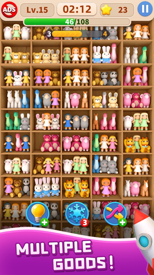 #1. Goods Master 3D: Matching Game (iOS) 由: HIGGS TECHNOLOGY CO., LIMITED