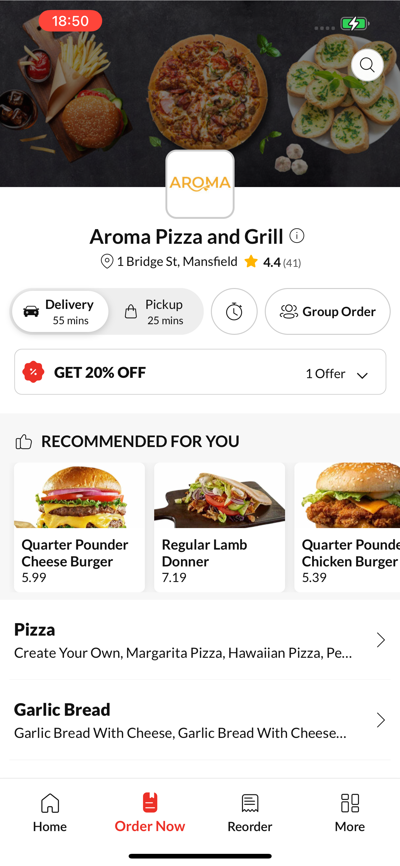 Aroma Pizza and Grill screenshot 2