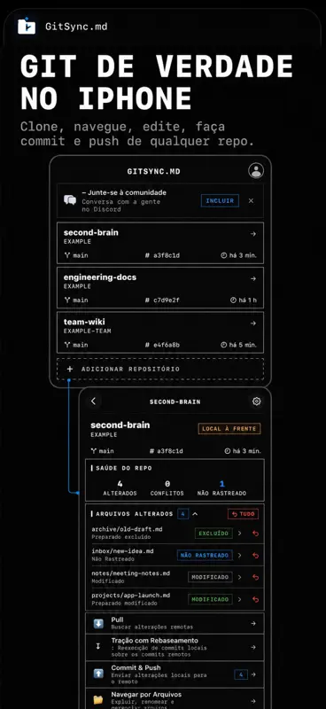 GitSync.md: Git Client screenshot 1 of 10
