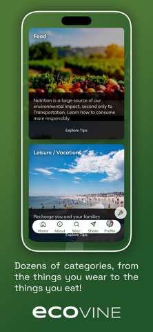 ecoVINE screenshot