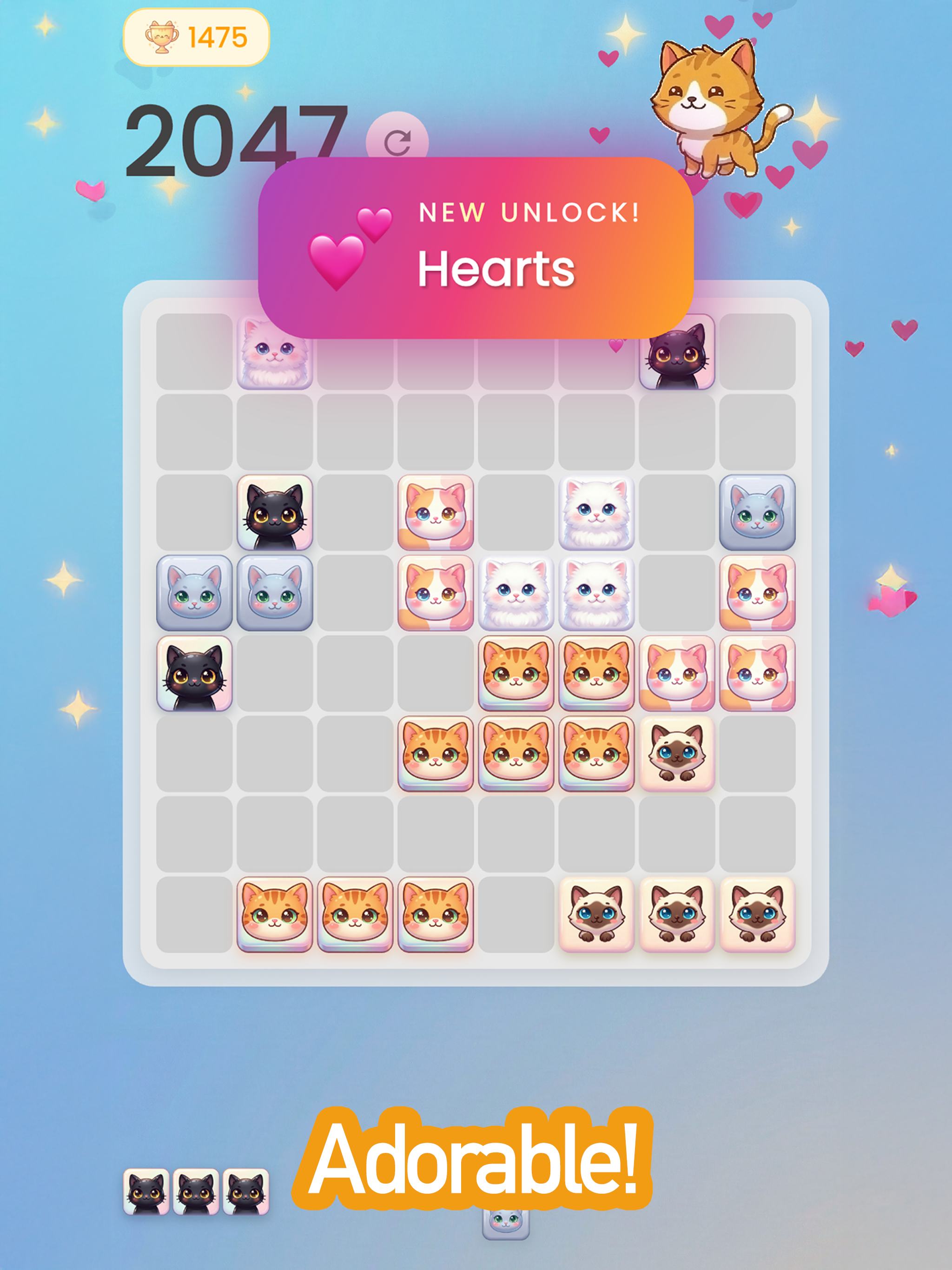 Purrfect Blocks - Cat Puzzle