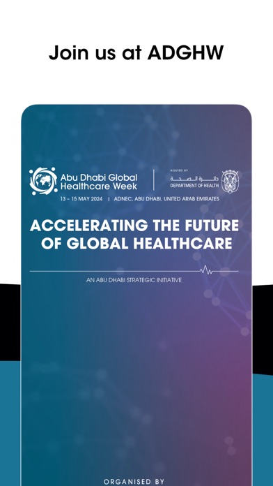 Abu Dhabi Global Health Week Screenshot