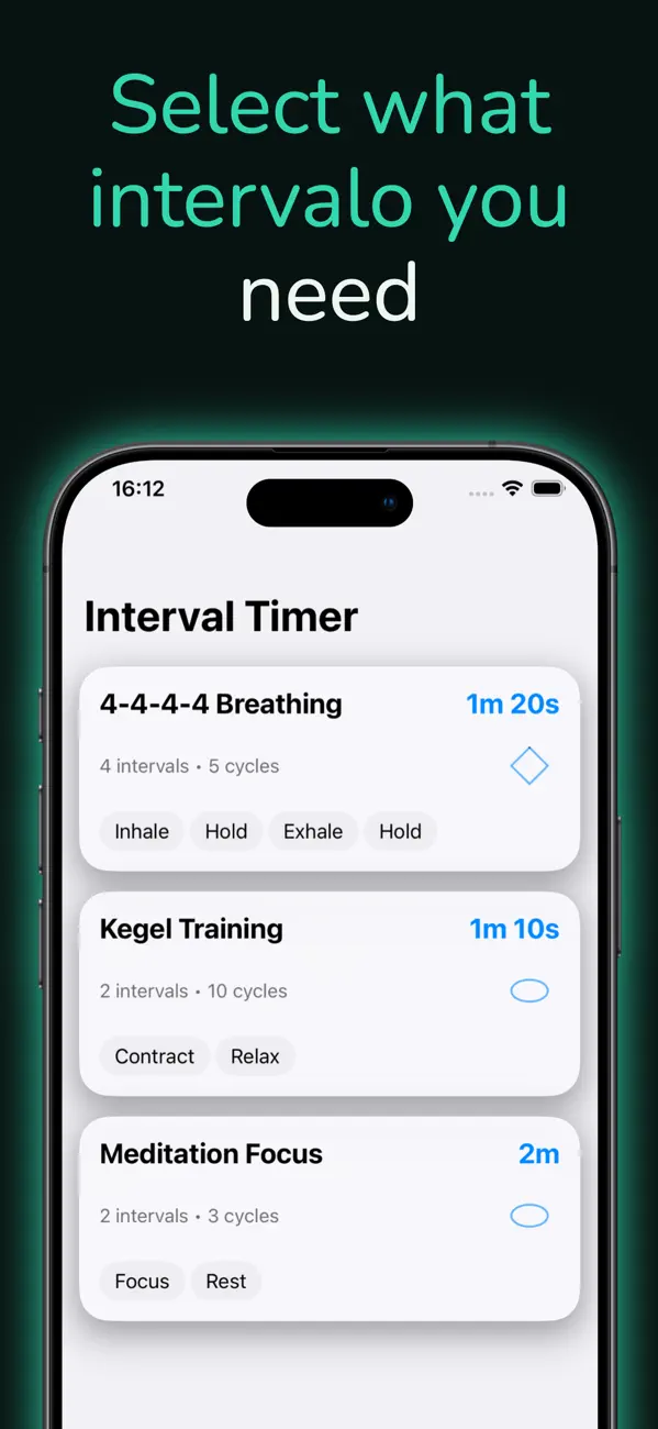 Screenshot #3 pour Intervalo timer