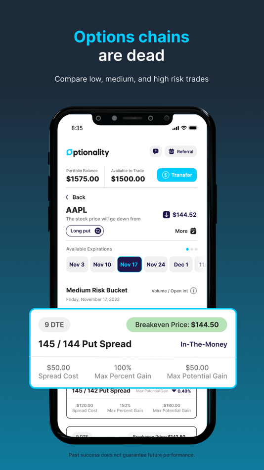 #3. Optionality: Options Trading (iOS) 由: Optionality, LLC