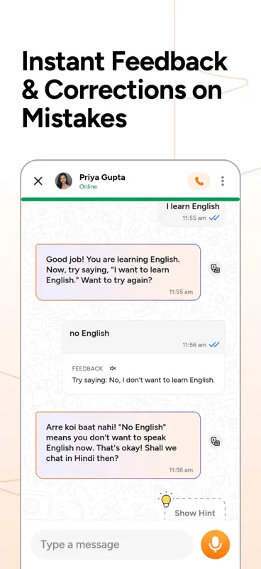SpeakX: English Speaking App screenshot 6 of 7